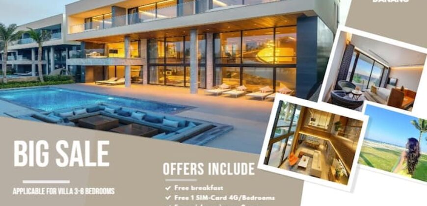 Villa 6BDr Beachfront – Breakfast & Pickup Airport Villa 6BDr Beachfront – Breakfast & Pickup Airport
